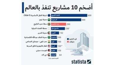 مدينة الحرير بين أضخم 10 مشاريع بالعالم