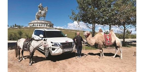 نيسان البابطين ترافق أنور الجويسري لاستكشاف العالم