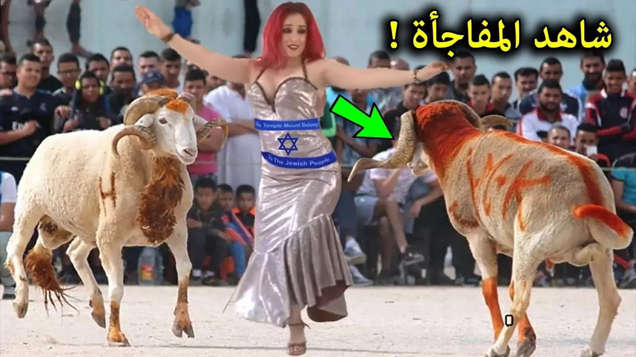 راقصة يهوديه تستهزأ بعيد الأضحى أمام الالاف المسلمين لن تصدق jpg